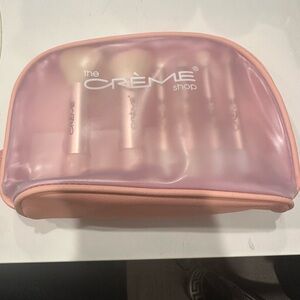 The Crème Shop Pink Makeup Brush Set